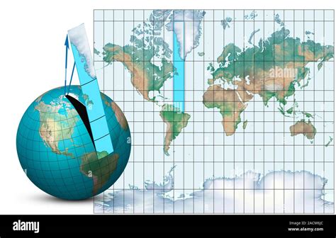 Die Gr Ssenverzerrungen Der Mercator Projektion