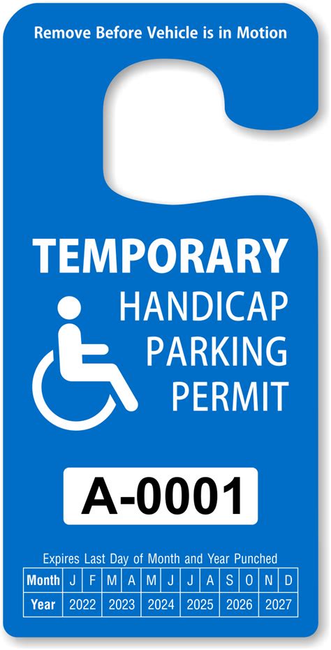 Disabled Parking Permit