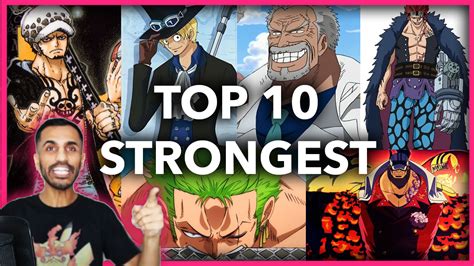 Discovering The Legends Top 10 Strongest One Piece Characters