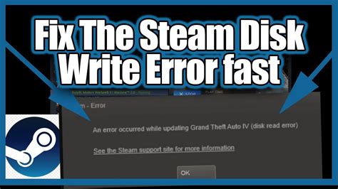 Disk Write Error Steam: Fix & Prevent