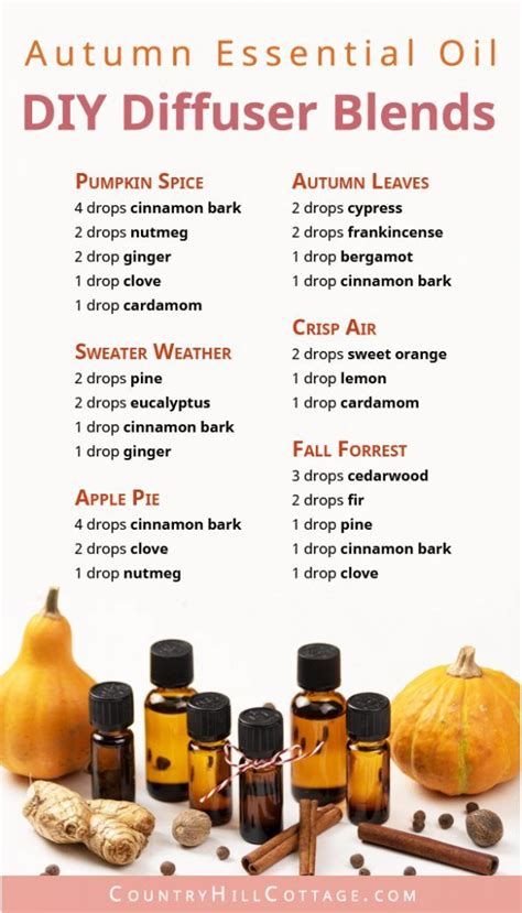 Diy Autumn Essential Oil Blends