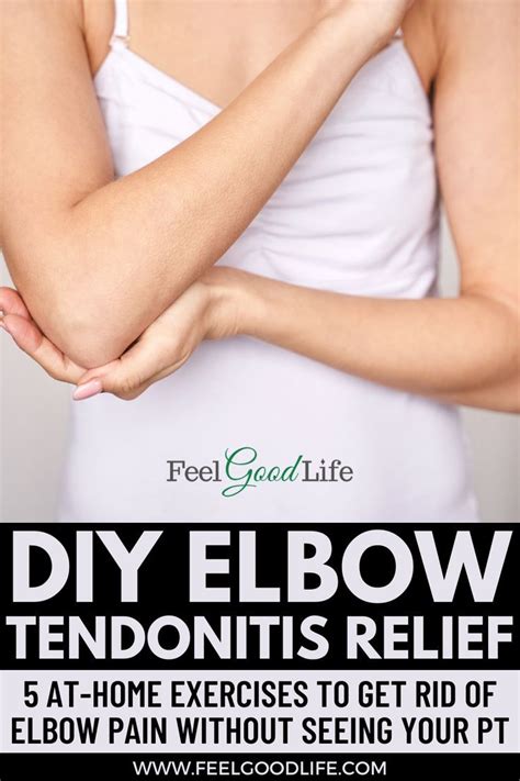 Diy Elbow Tendonitis Relief 5 At Home Exercises To Get Rid Of Elbow