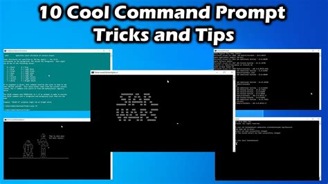 Dmitry Kulshitsky Useful Windows Command Line Tricks