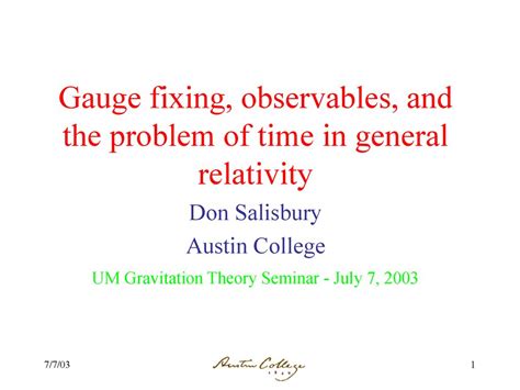 Don Salisbury Austin College Ppt Download