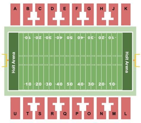 Donnan Arena Info: Parking & Seating Maps