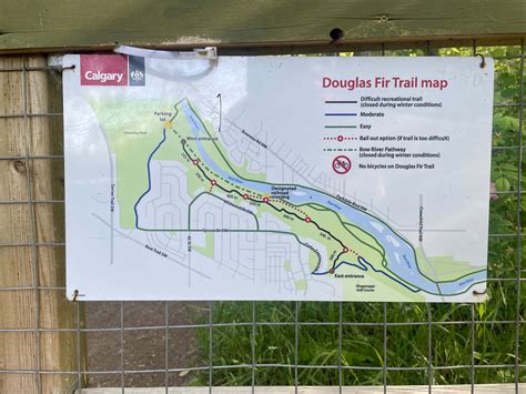 Douglas Fir Trail In Calgary Amp 39 S Edworthy Park Out And Across