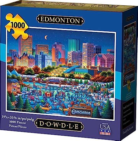 Dowdle Folt Art Edmonton Puzzle 1000 Pieces Jigsaw Puzzles Amazon Canada