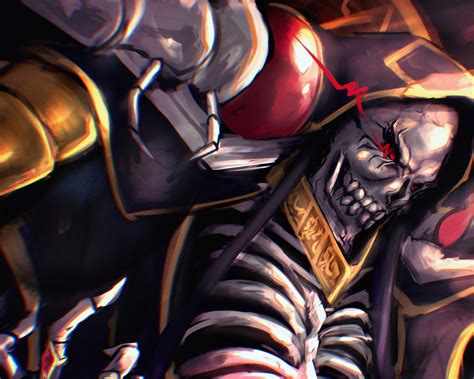 Download Ainz Ooal Gown Anime Overlord Hd Wallpaper By Io