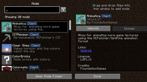 Download Opalfab Optifine Alternatives On Fabric Minecraft Mods