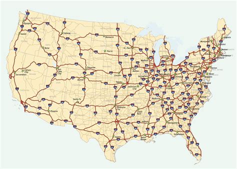 Download Road Map Usa East Free Images Www