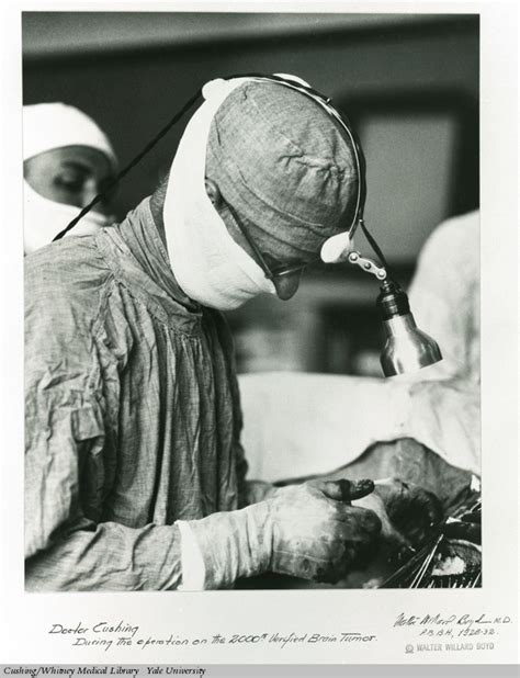 Dr Harvey Cushing Operating Yale