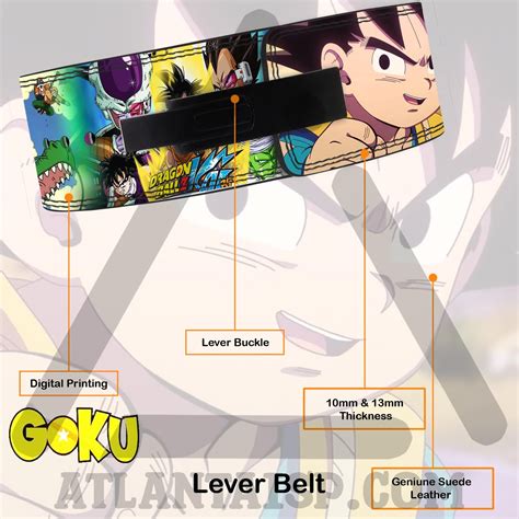 Dragon Ball Z Daima Canon Anime Goku Leverbelt Akira Toriyama Belt Gok