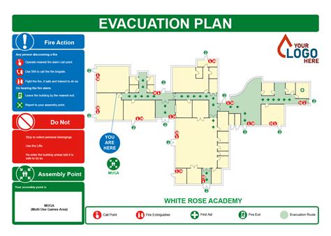 Draw Emergency Evacuation Plan Maps Diagram As Per Osha Nfpa Iso