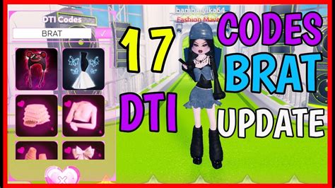 Dress To Impress Codes August 2024 Dti Codes Brat Update Roblox