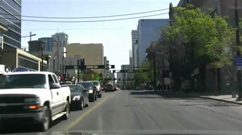 Driving Around Edmonton Jasper Avenue Youtube