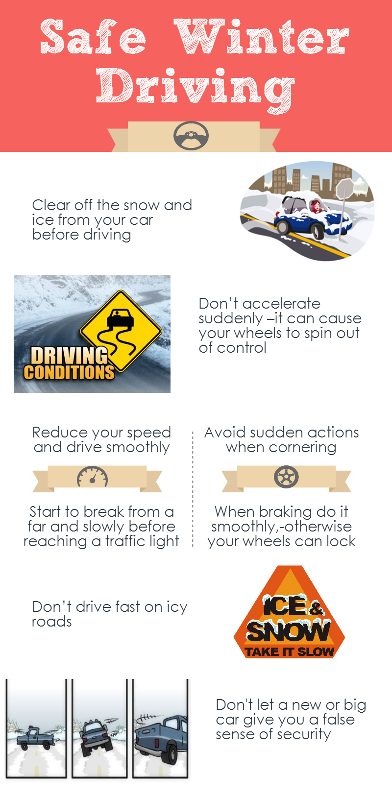 Driving Safe At Winter