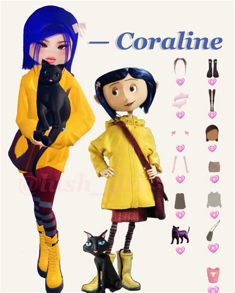 Dti Theme Halloween In 2024 Dress To Impress Coraline Costume Game