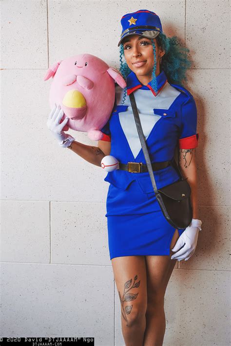 Dtjaaaam On Twitter Pokemon S Officer Jenny Cosplayed By Scuba