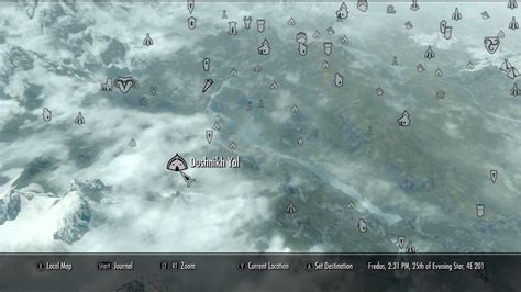 Dushnikh Yal Map: Find Your Way In Skyrim