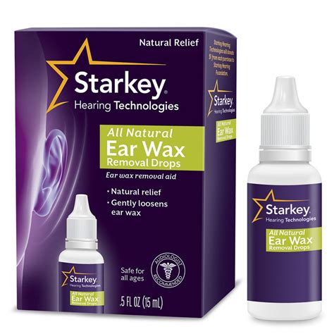 Ear Wax Removal Drops Starkey Ear Health