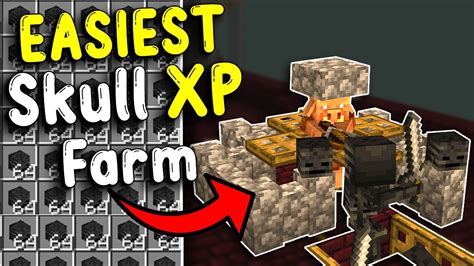 Easiest Wither Skull Farm For Minecraft Bedrock 1 19 Youtube