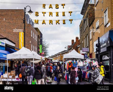 East Street Market In Walworth South London The Market Is Also Known