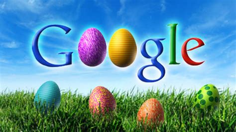 Easter Eggs From Google