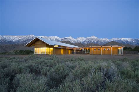 Eastern Sierra Inter Agency Visitor Center Wong Logan Architects