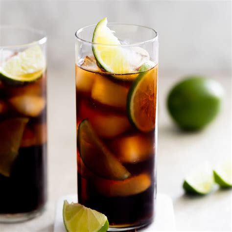 Easy Cuba Libre Cocktail Recipe A Sassy Spoon