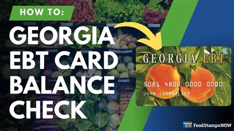 Ebt Balance Georgia