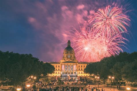 Edmonton Canada Day: Fireworks & Festivities