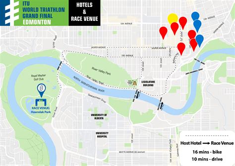 Edmonton City Maps Itu World Triathlon Edmonton