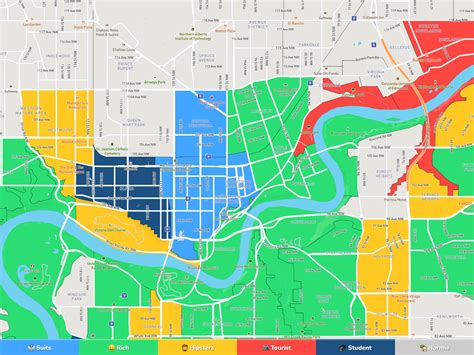 Edmonton Neighbourhood Map