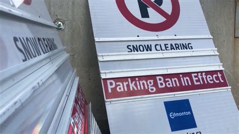 Edmonton Parking Ban: Avoid Fines Now