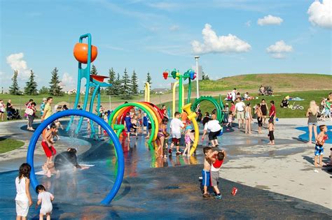 Edmonton Spray Park: Fun For Kids Everyday