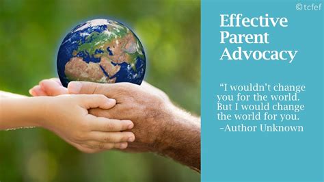 Effective Parent Advocacy Youtube