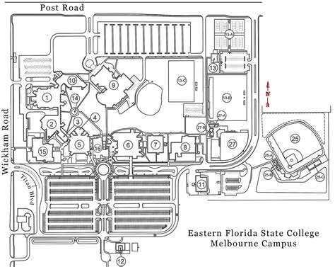 Efsc Melbourne Campus Map