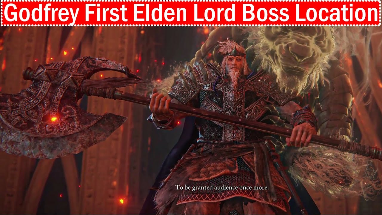 Elden Ring How To Get Godfrey The First Elden Lord Location Tutorial