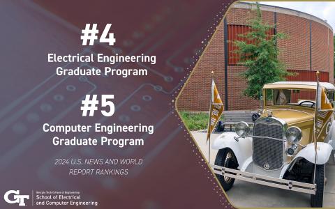 Electrical Engineering And Computer Engineering Graduate Programs In Top 5 Of National Rankings School Of Electrical And Computer Engineering