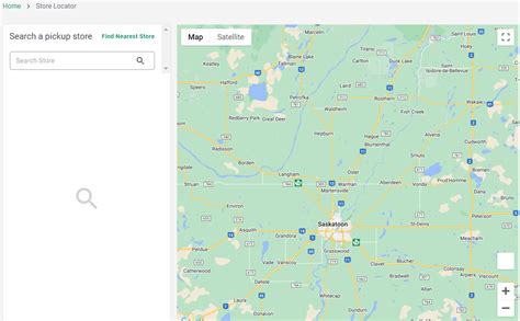 Electronic Shop Locator: Find Nearby Stores