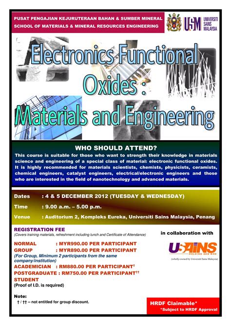 Electronics Functional Oxides Materials And Engineering Course