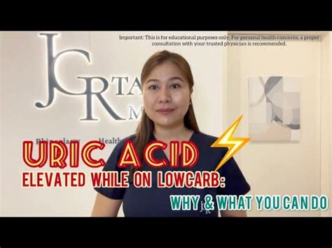 Elevated Uric Acid While On Low Carb Keto Carnivore Eng