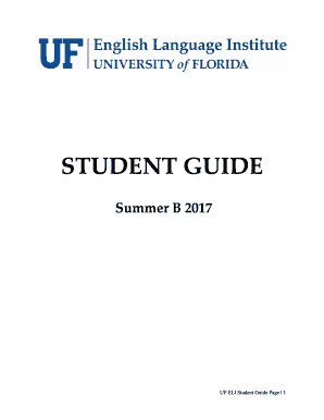 Eli At Uf: Student Life Guide