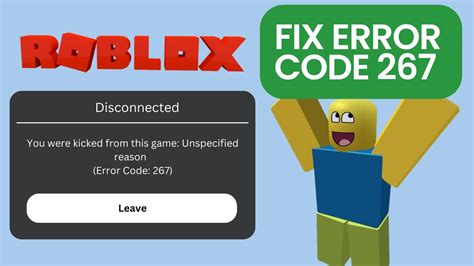 Error Code 267 Roblox: Fix Now Easily