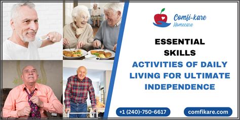 Essential Skills In The Activities Of Daily Living Iadls Comfikare