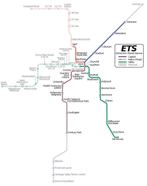 Ets Map Edmonton