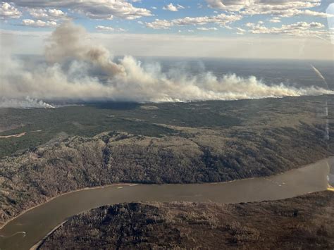 Evacuation Orders Issued As Wildfire Grows Near Canada S Alberta Oil