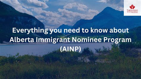 Everything You Need To Know About Alberta Immigrant Nominee Program