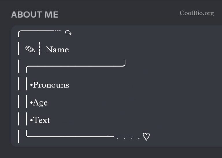 Example Discord Bio