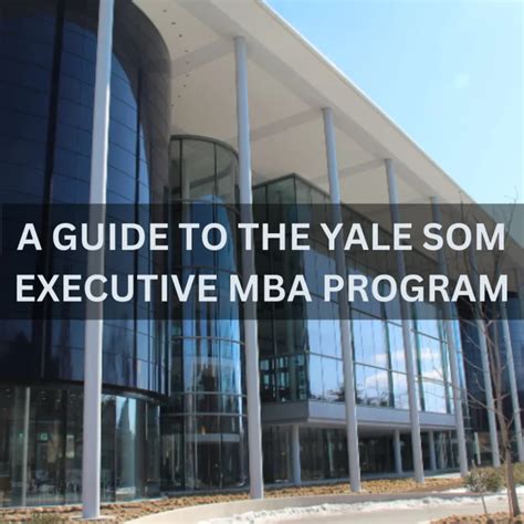 Executive Mba Program Yale